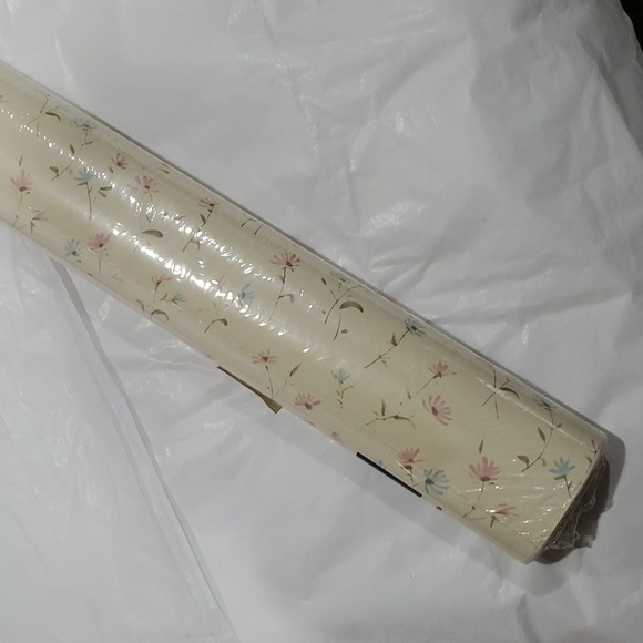 Magic cover self-adhesive 8 yard winsord beige cottage floral shelf drawer liner - Picture 8 of 12